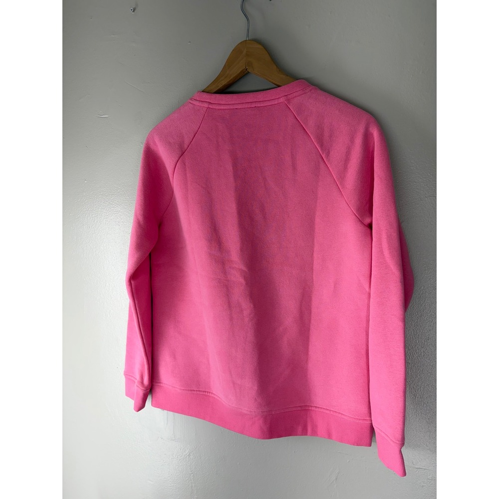 T by Talbots Pink Crewneck Sweatshirt Raglan Sleeve Pocket Petite Small NWT - Picture 5 of 5